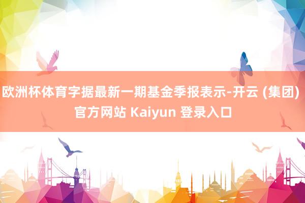 欧洲杯体育字据最新一期基金季报表示-开云 (集团) 官方网站 Kaiyun 登录入口