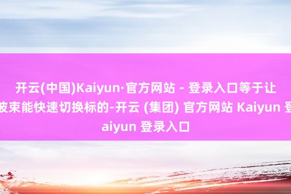 开云(中国)Kaiyun·官方网站 - 登录入口等于让太赫兹波束能快速切换标的-开云 (集团) 官方网站 Kaiyun 登录入口