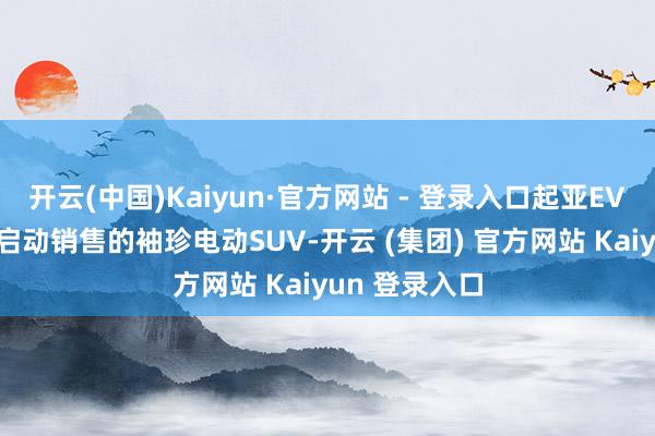 开云(中国)Kaiyun·官方网站 - 登录入口起亚EV3是客岁7月启动销售的袖珍电动SUV-开云 (集团) 官方网站 Kaiyun 登录入口